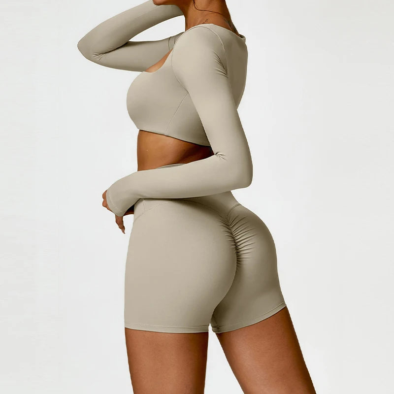 PowerFit Long Sleeve Gym Set