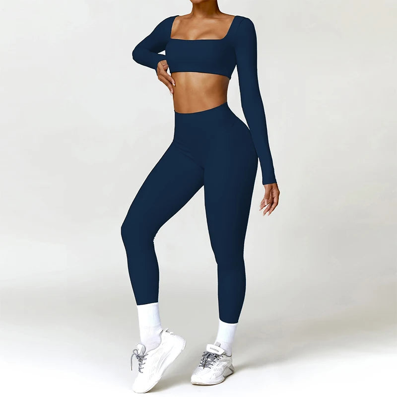PowerFit Long Sleeve Gym Set