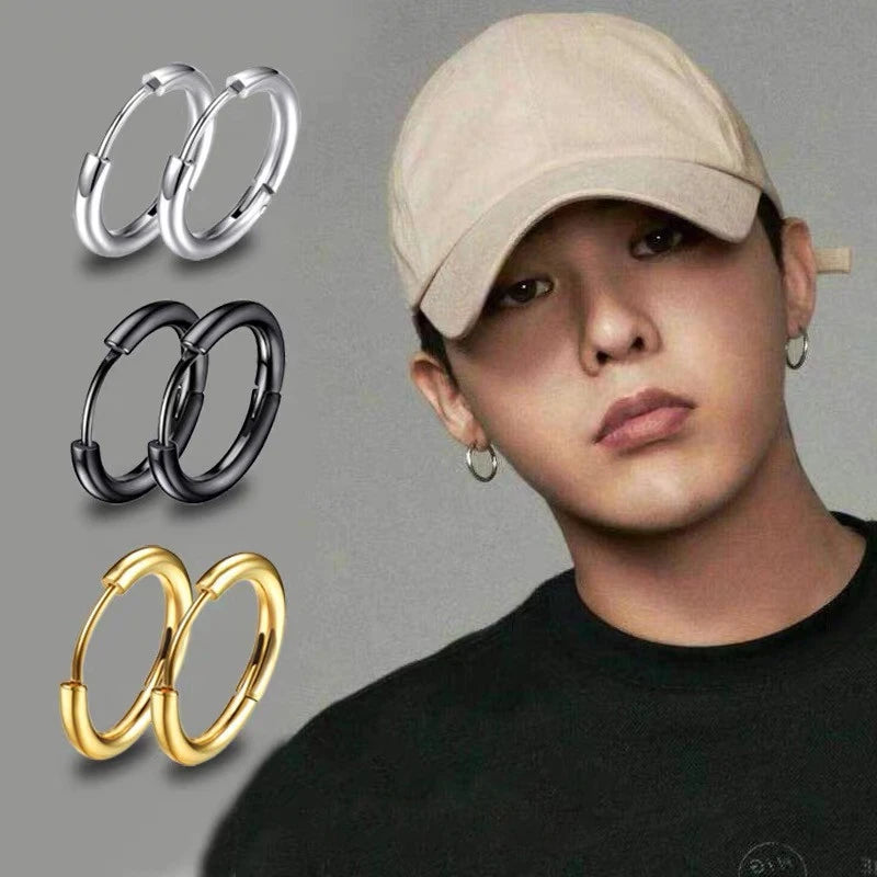 Classic Gold Hoops