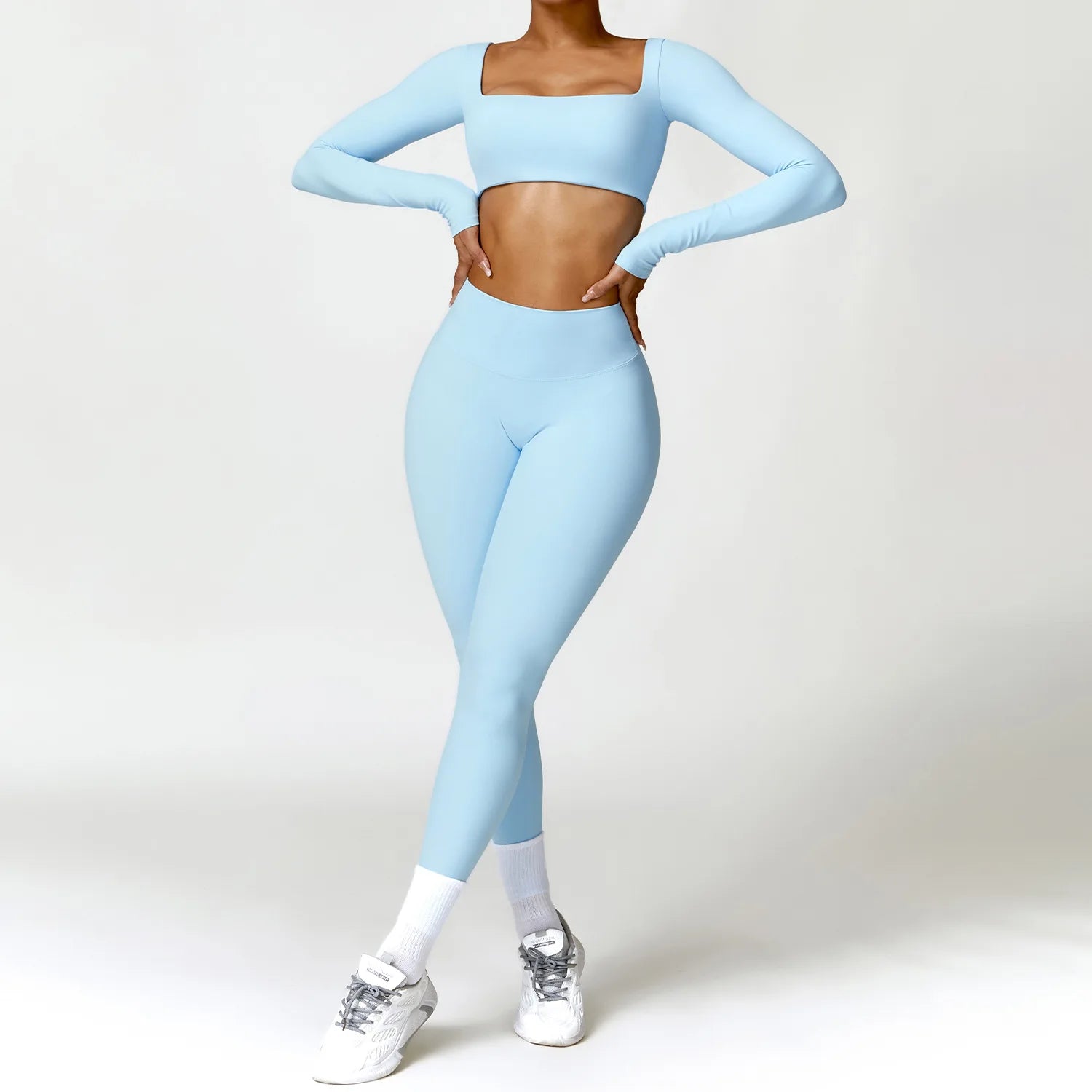PowerFit Long Sleeve Gym Set