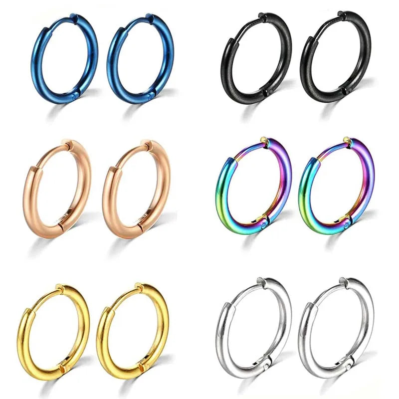 Classic Gold Hoops