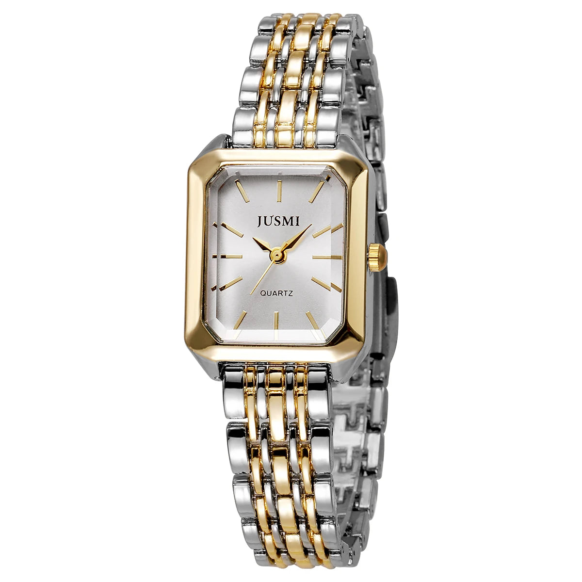 Minimal Square Steel Quartz Watch