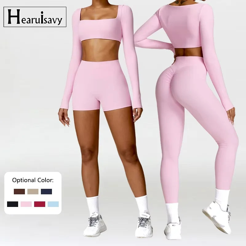PowerFit Long Sleeve Gym Set