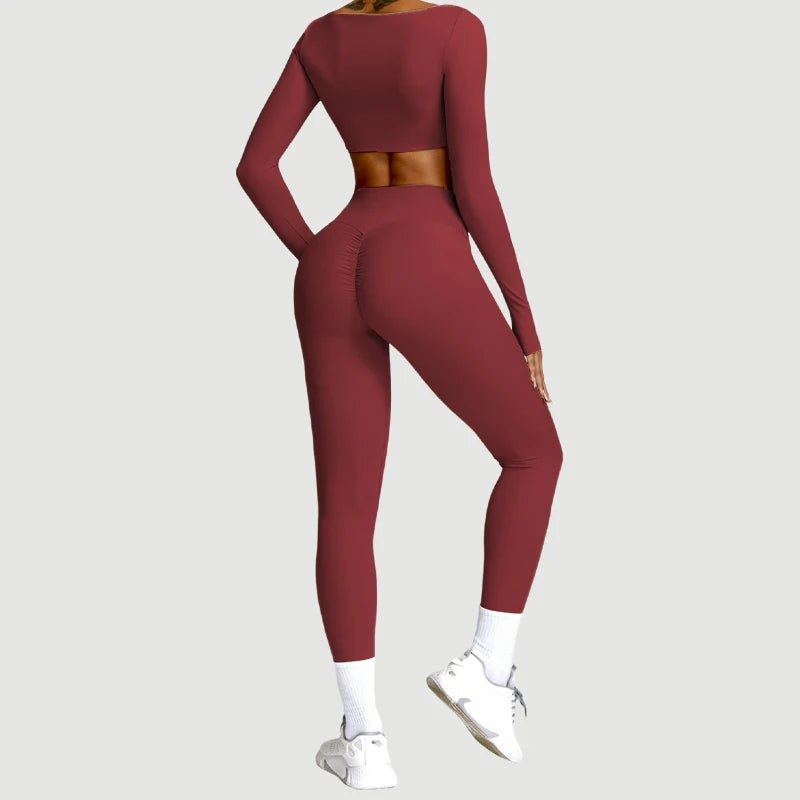 PowerFit Long Sleeve Gym Set