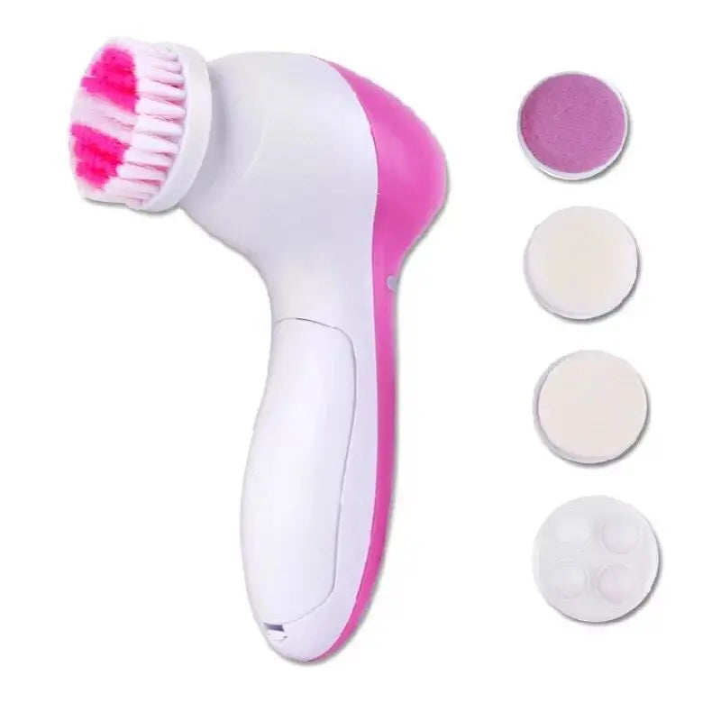 5-in-1 Facial Cleansing & Skin Care Brush