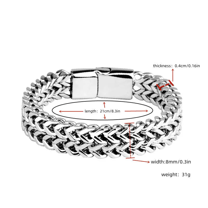 Braided Magnetic Bracelet