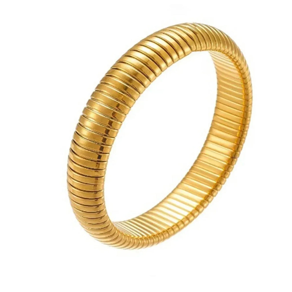 Retro Gold Steel Bracelet