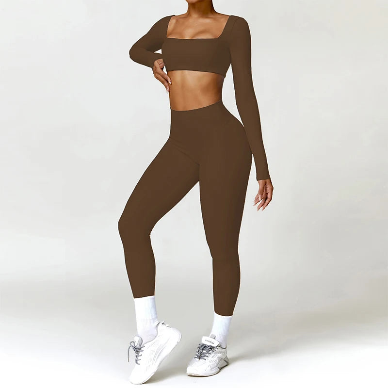 PowerFit Long Sleeve Gym Set