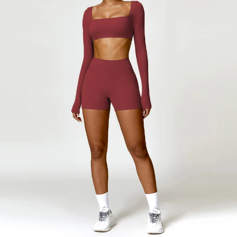 PowerFit Long Sleeve Gym Set