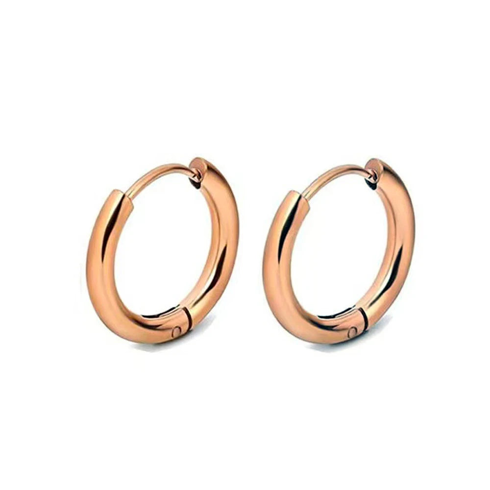 Classic Gold Hoops