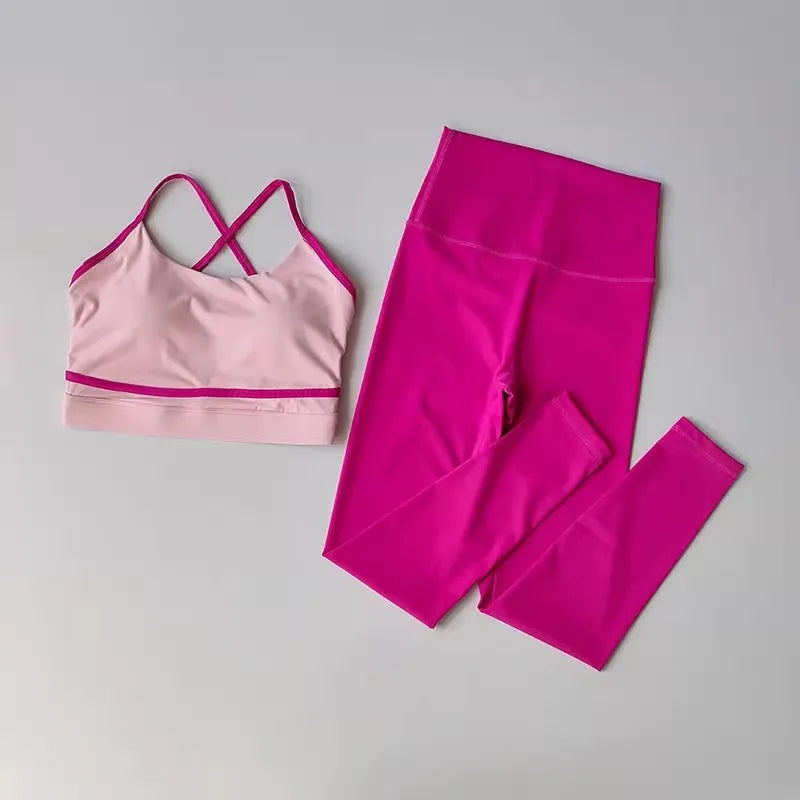 ActiveGlow Sports Bra & Leggings Set