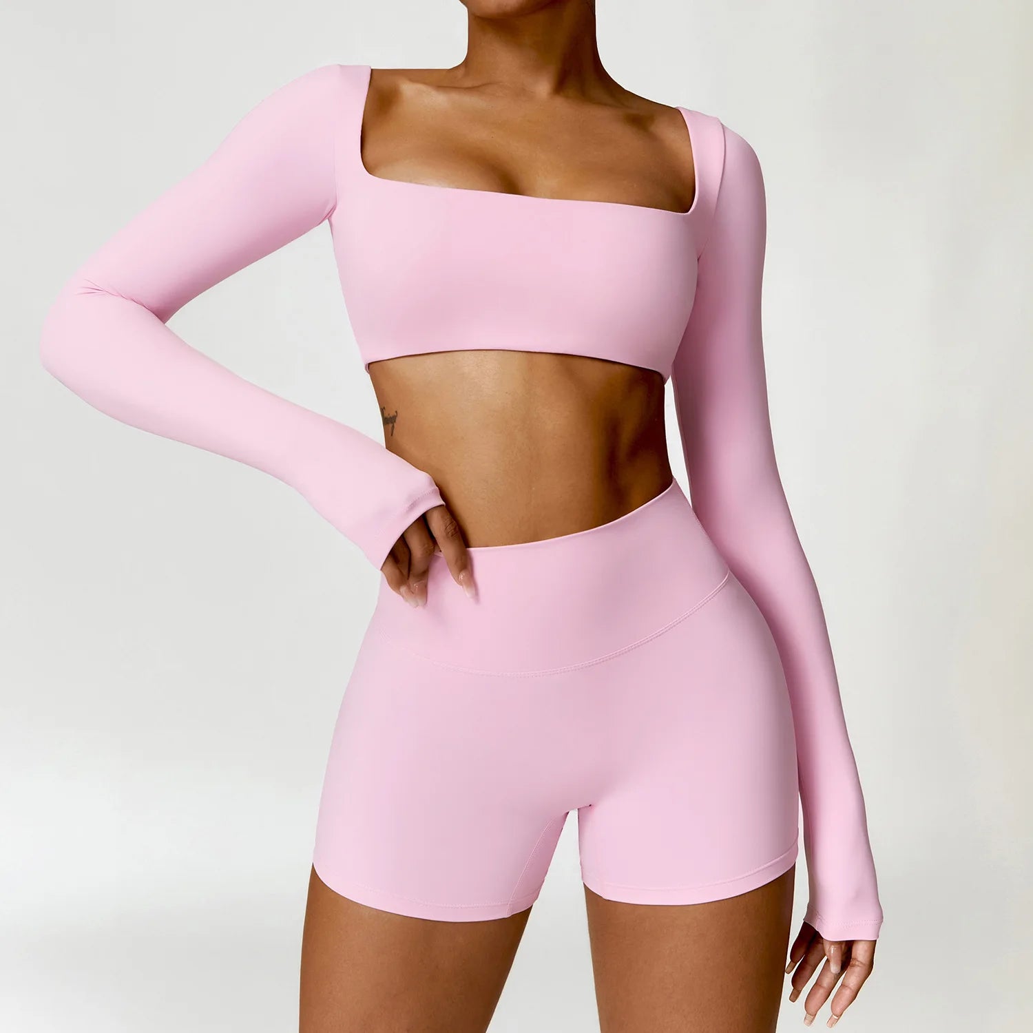 PowerFit Long Sleeve Gym Set