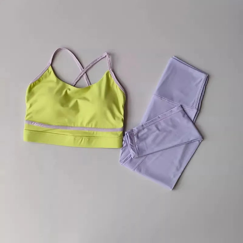 ActiveGlow Sports Bra & Leggings Set