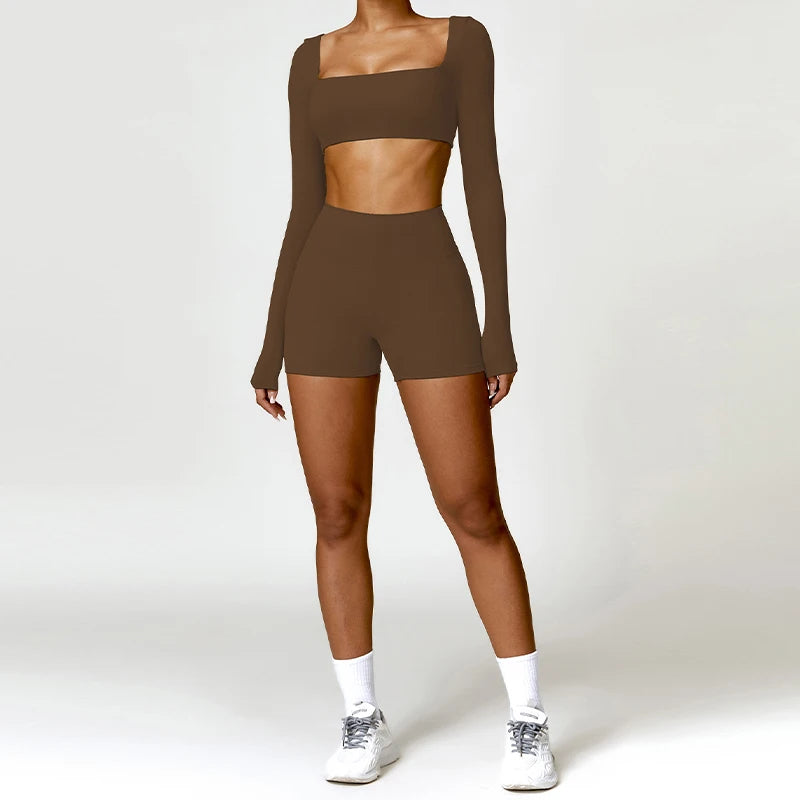 PowerFit Long Sleeve Gym Set