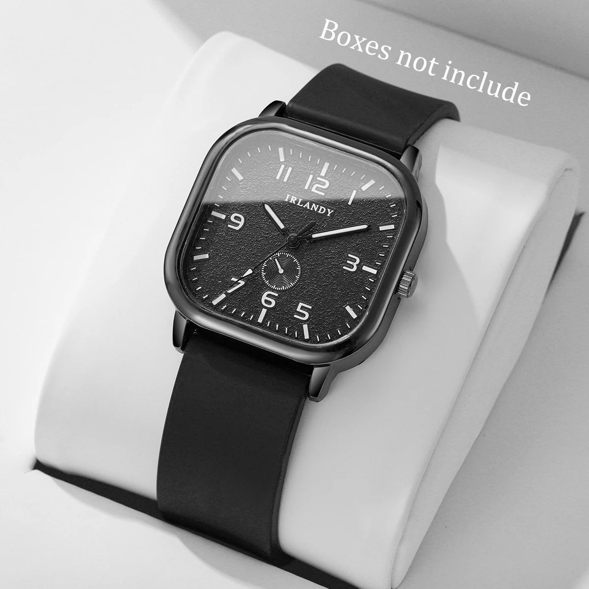 Square Silicone Sports Watch