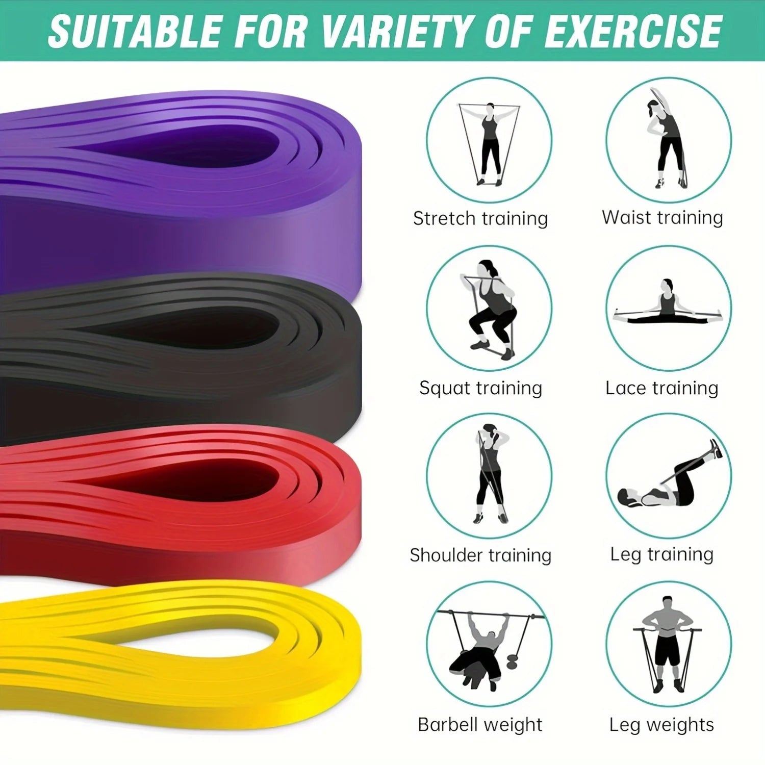 PowerStack Heavy Resistance Band Set