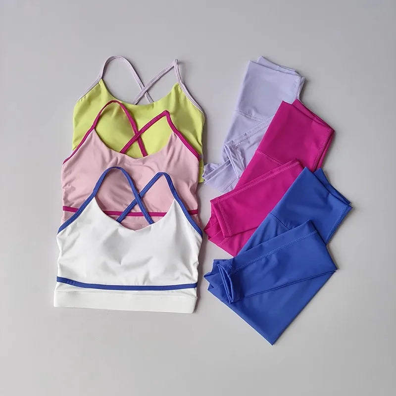ActiveGlow Sports Bra & Leggings Set